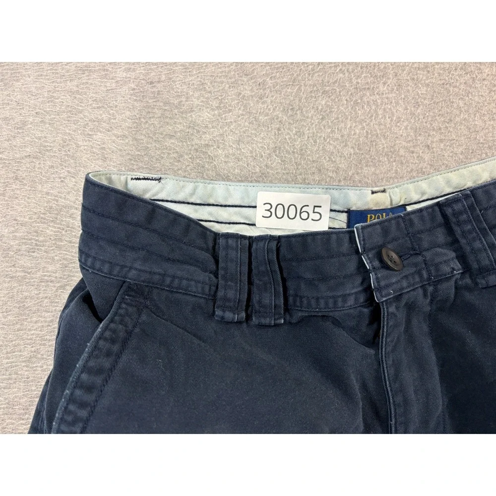 Polo Ralph Lauren Classis Solid Cargo Shorts (Men's 32) Blue - 10